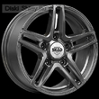 7 x 16 ET40 d98,5 PCD5*139,7 СКАД Рутер Графит